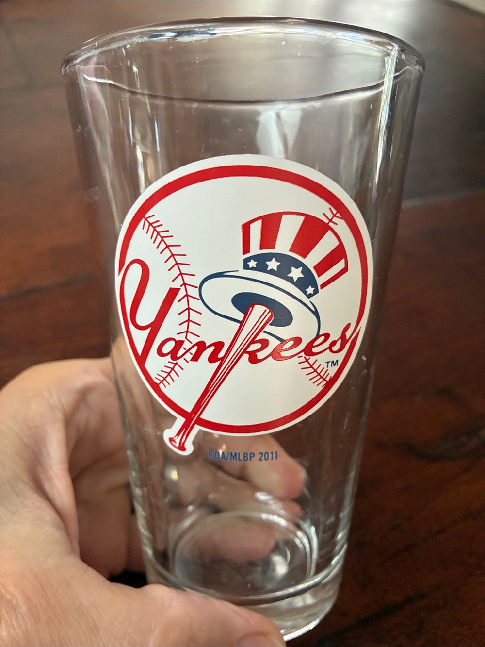 New York Yankees * Budweiser * Pint Glass